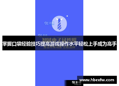 掌握口袋经验技巧提高游戏操作水平轻松上手成为高手